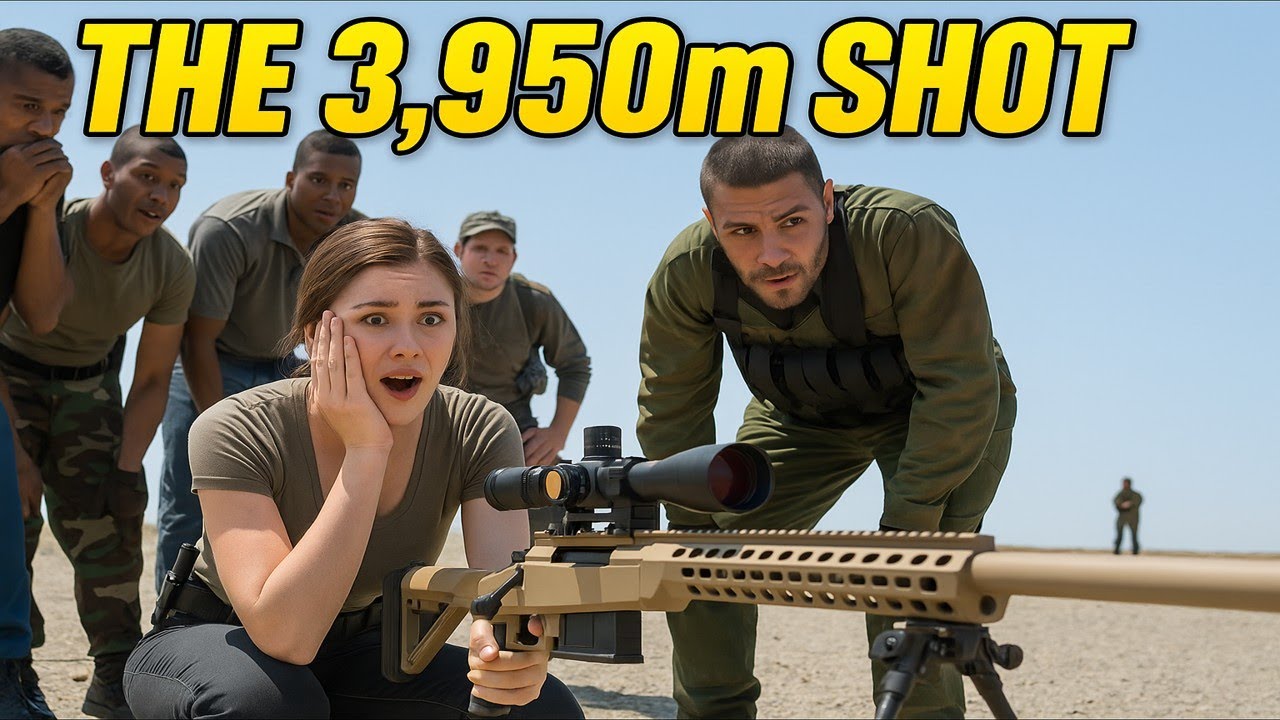She Was Just Picking Up Casings — Until a Sniper Dared Her to Take the 4,000-Meter Shot