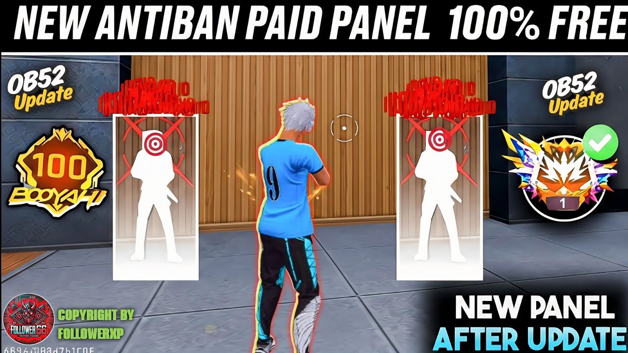ANTI BAN FREE FIRE PANEL 🔥 FREE FIRE ANDROID PANEL | 100% WORKING PANEL⚙️ PANEL FOR MOBILE FF