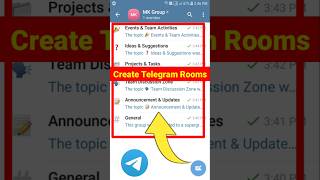 Create Telegram Rooms #shorts screenshot 5