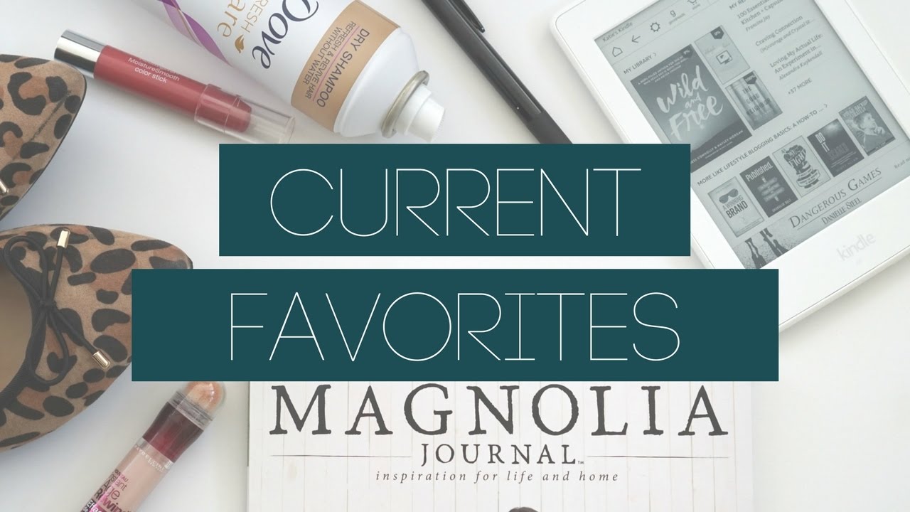 What I'm Currently Loving | Beauty + Reading + Listening