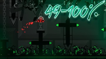 【240Hz】 "Forest Temple" by Michigun - 49-100% (Hard Demon) | Geometry Dash 2.11