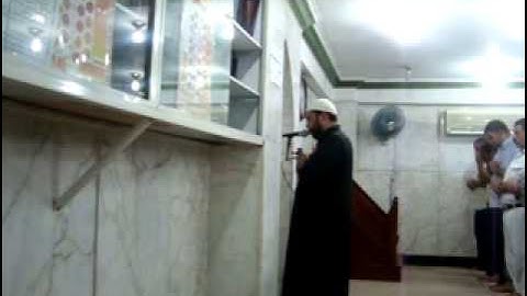 من سورة المؤمنون في صلاة العشاء القارئ محمد إبراهيم