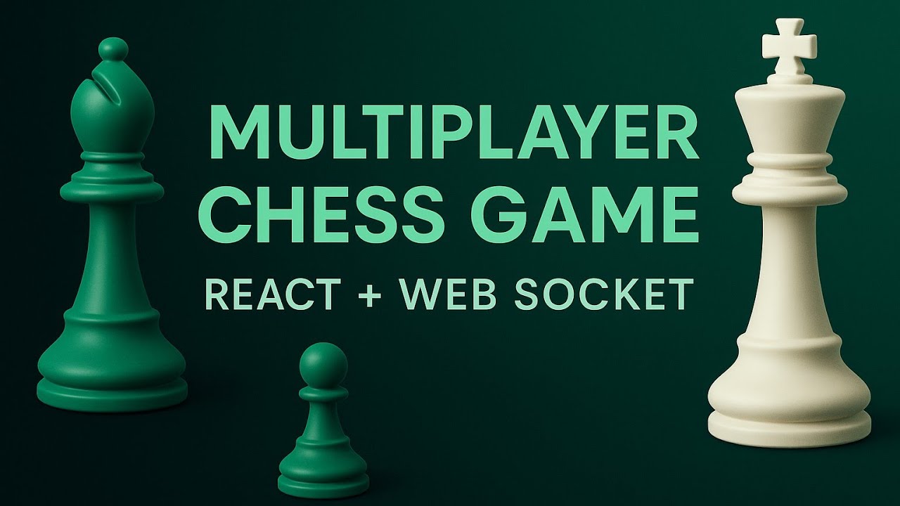 Multiplayer Chess Game using web sockets - YouTube