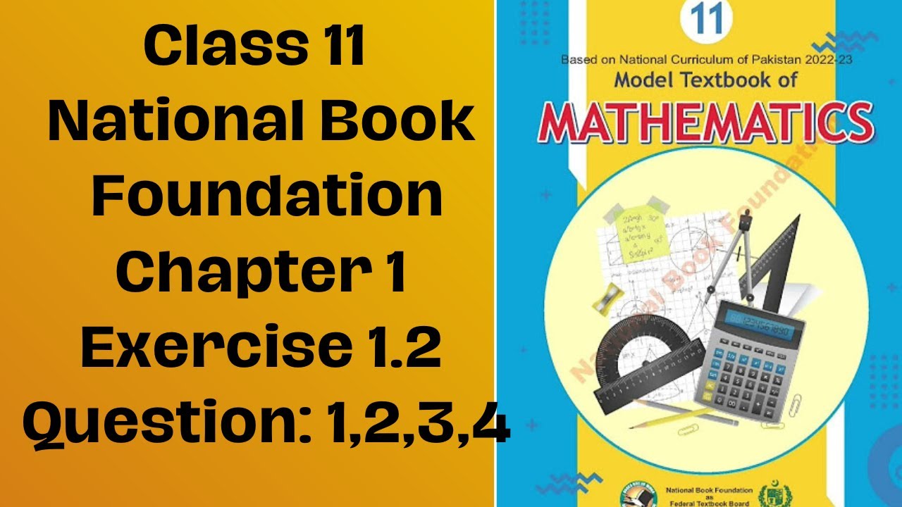 Class 11 National Book Foundation Chapter 1 Exercise 1.2 Question 1,2,3 ...