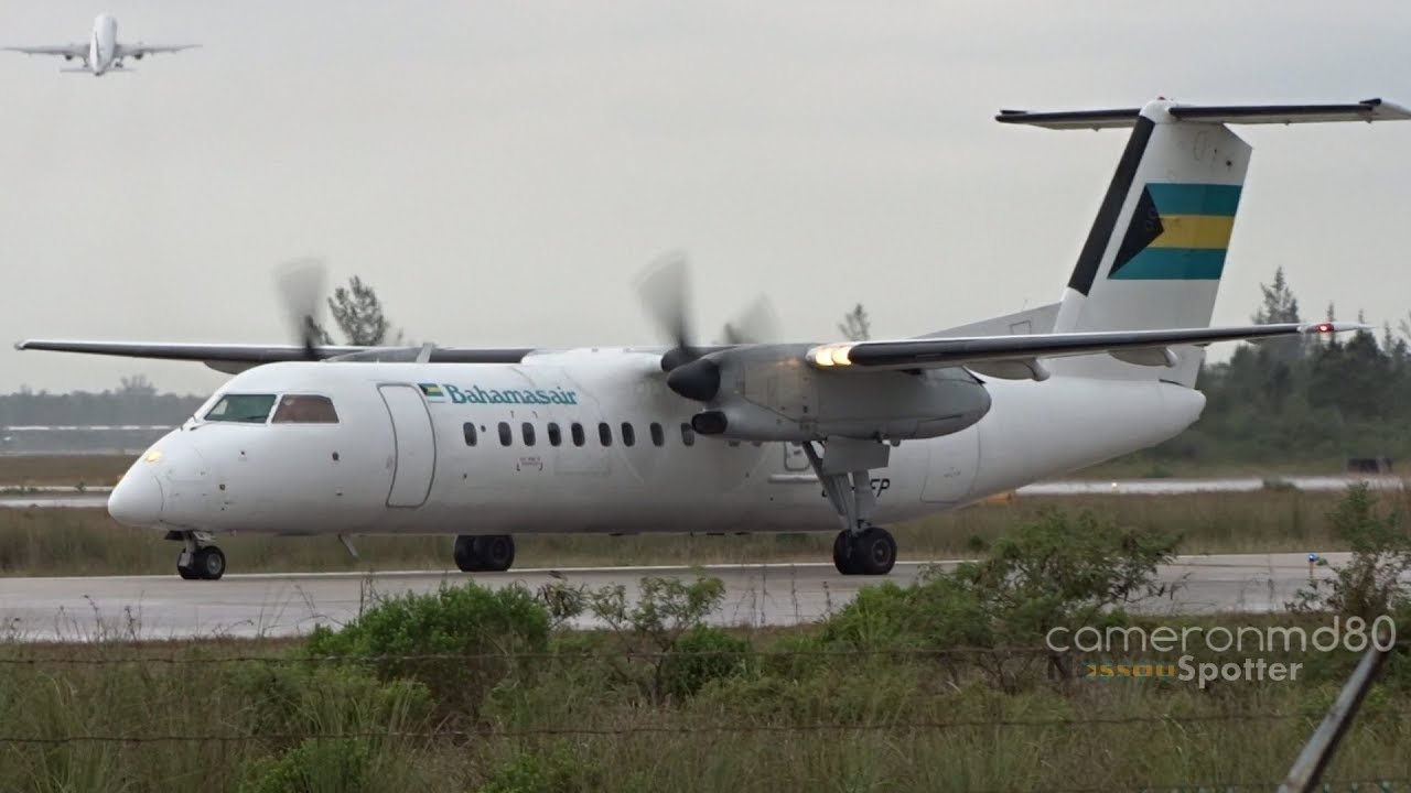 Nostalgia | Bahamasair RWY 27 Departure | Dash 8-300 | C6-BFP