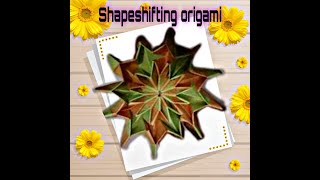 Şekil değiştiren Origami | Modüler Origami | Origami Antistress