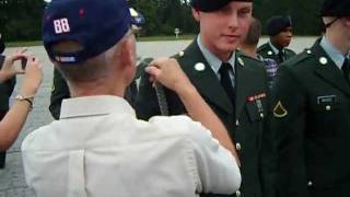 My Blue Cord Ceremony at Fort Benning Georgia in 2009