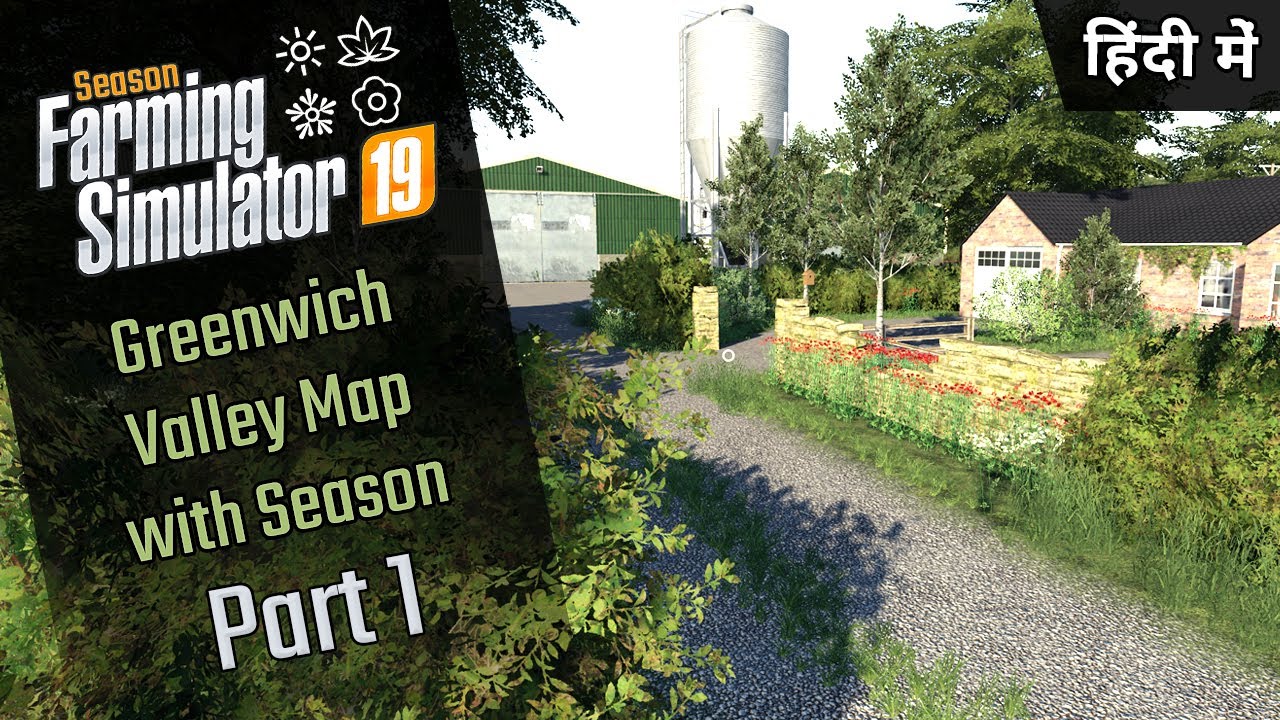 #1 Season: Greenwich Valley Map With Season Mod | Farming Simulator 19 | in Hindi