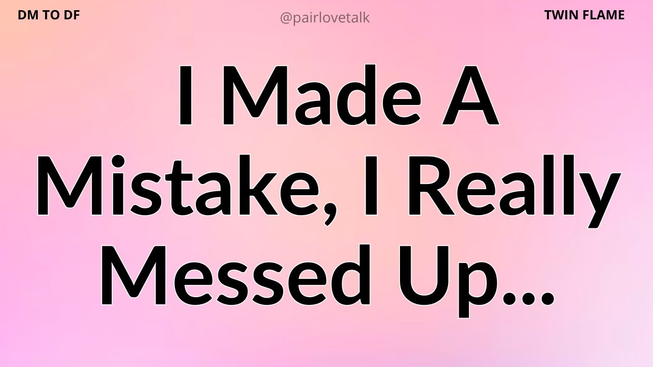 DM 💌 Я совершил ошибку, я действительно облажался...😔😬🤦DM TO DF 🖤 Божественная мужская энергия