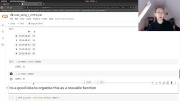 Pre-processing time series data for use with FBProphet