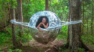 Insane Aluminum Foil Ball House! by Os Bushcraft and Survival 8,580,573 views 2 years ago 11 minutes, 38 seconds