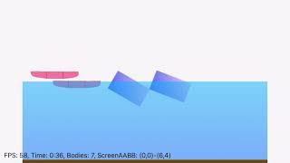 XUI2D - Floating Bodies