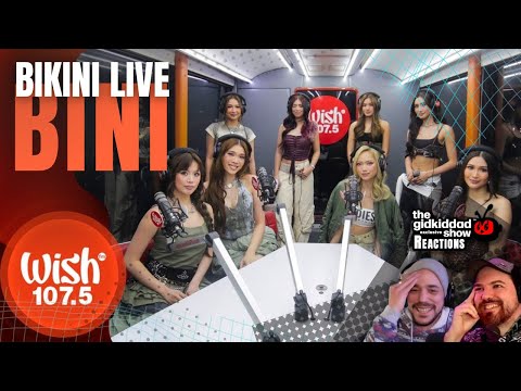 PRODUCERS REACT - BINI Bikini Live at Wish 107.5 Bus Reaction