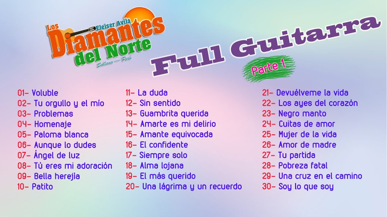 Diamantes del Norte - FULL GUITARRA
