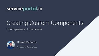 Creating Custom Components