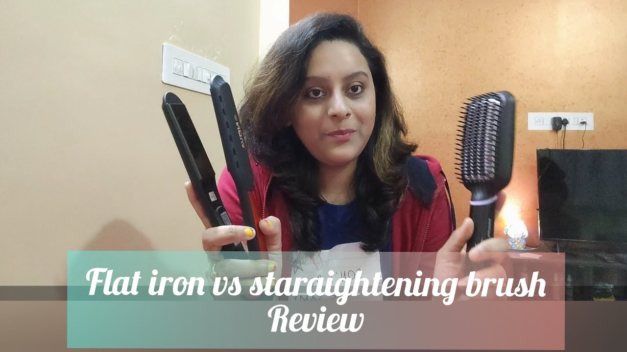 Flat Iron OR Straightening Brush | Which One is Better ??