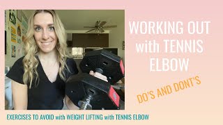 How to Work Out with Tennis Elbow