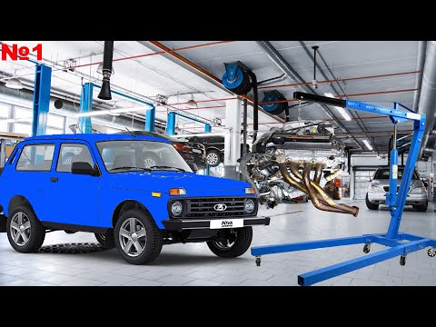 Мотор 3s-ge в NIVA | SWAP | Установка отвязки редуктора