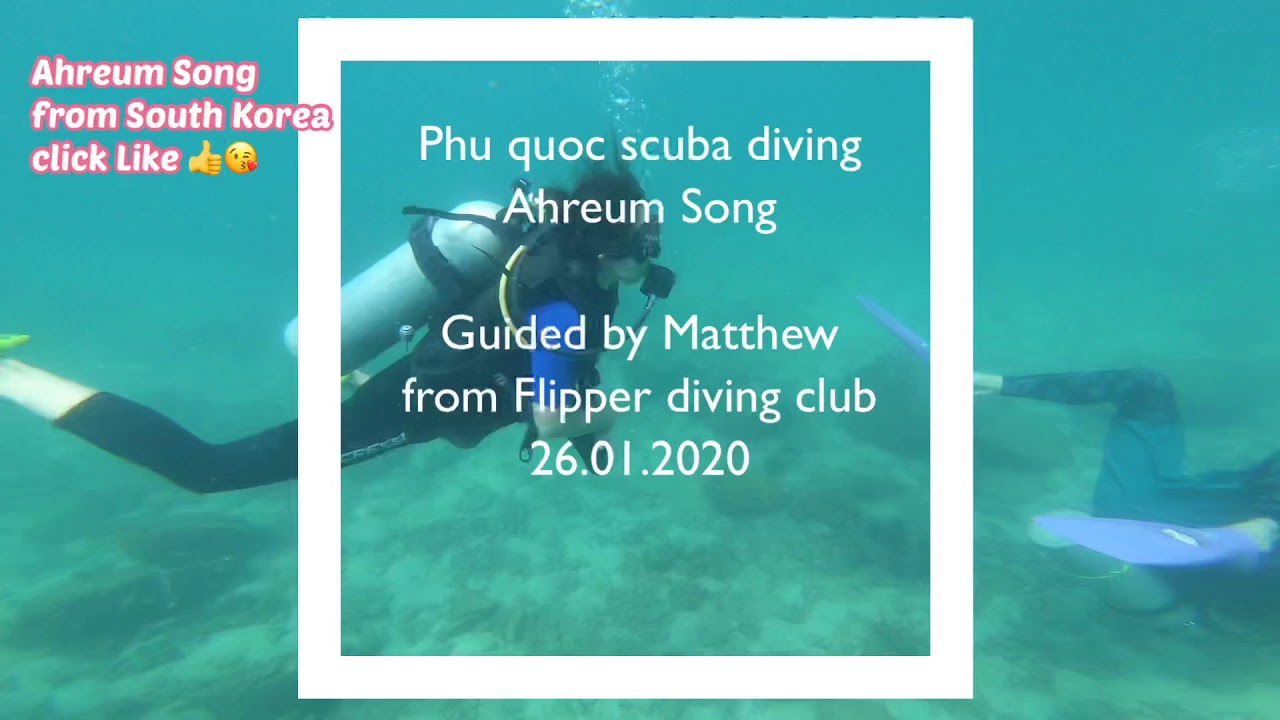 Phu quoc Scuba divingflipper diving club푸꾸옥 스쿠버 다이빙Turtle island