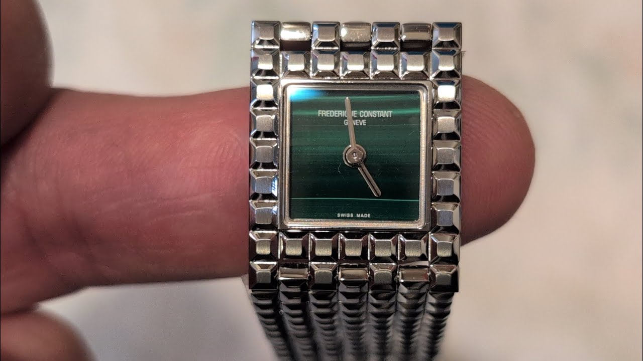 Frederique Constant "Classics Manchette" Ladies Watch!! Reference 200MA1MC6B.