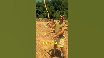 Fishing with my HOMEMADE river rod 🎣 #shorts #fishing #diy