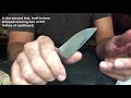 Manly Knives Wasp - review, sharpening and testing.