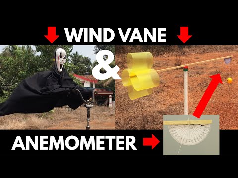 Wie man eine Windfahne mit einem Anemometer | d'ArtofScience