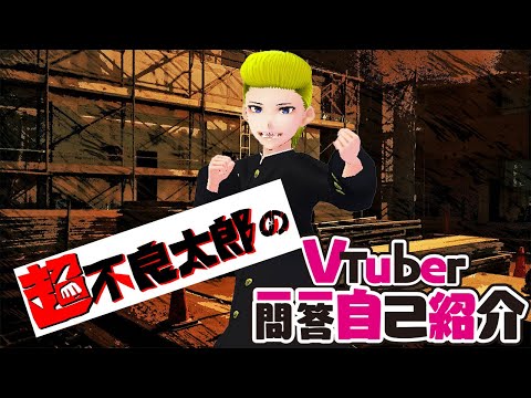 【今さら自己紹介】バーチャルヤンキー、Vtuber一問一答自己紹介チャレンジ！【超不良太郎】
