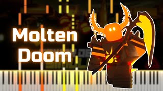 Molten Doom (Piano Cover) | Tower Defense Simulator