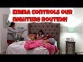 Emma CONTROLS Our Realistic Summer Night Time Routine!! Emma and Ellie