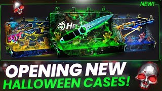 OPENING NEW HALLOWEEN CASES ON HELLCASE! [CS:GO OPENING]