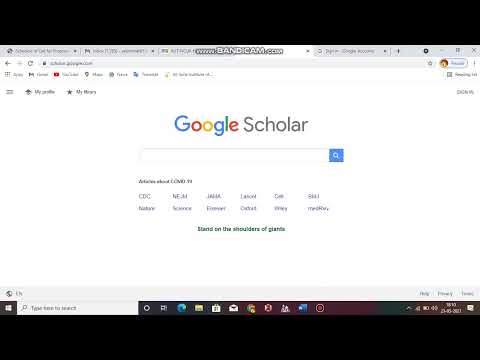 How to make an ID on Google Scholar