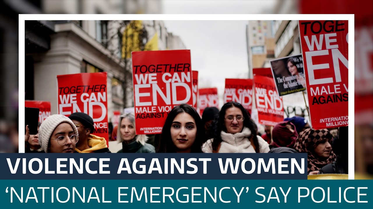 Violence against women and girls a 'national emergency' | ITV News ...