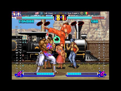 Breakers Revenge - 🇺🇸 Ink-Dood(B) vs 🇸🇳 kyo.kagura(C) | Fightcade (2026-04-11 17:59 UTC)