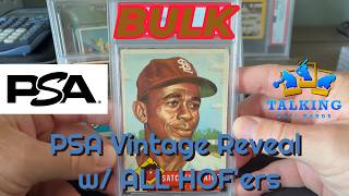 PSA Vintage Baseball Card Bulk Reveal w/ ALL HOF'ers