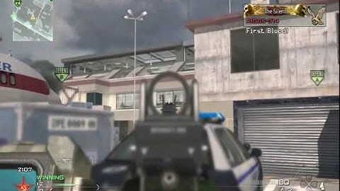 Modern Warfare 2: Search and Destroy on Terminal Intervention/Tar-21 w/ commentary