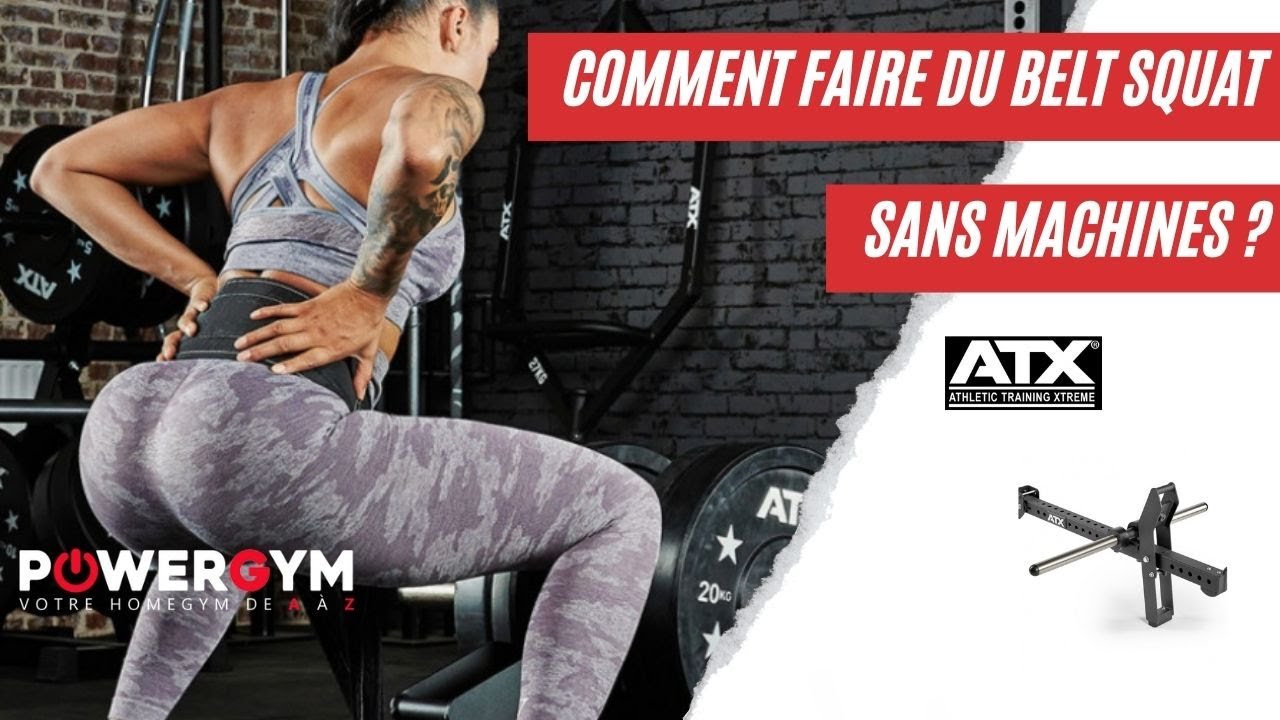 Comment faire du Belt squat sans machines ? - YouTube