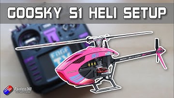 Goosky S1 helikopterradio-installatie in EdgeTX (RadioMaster TX16s-radio)