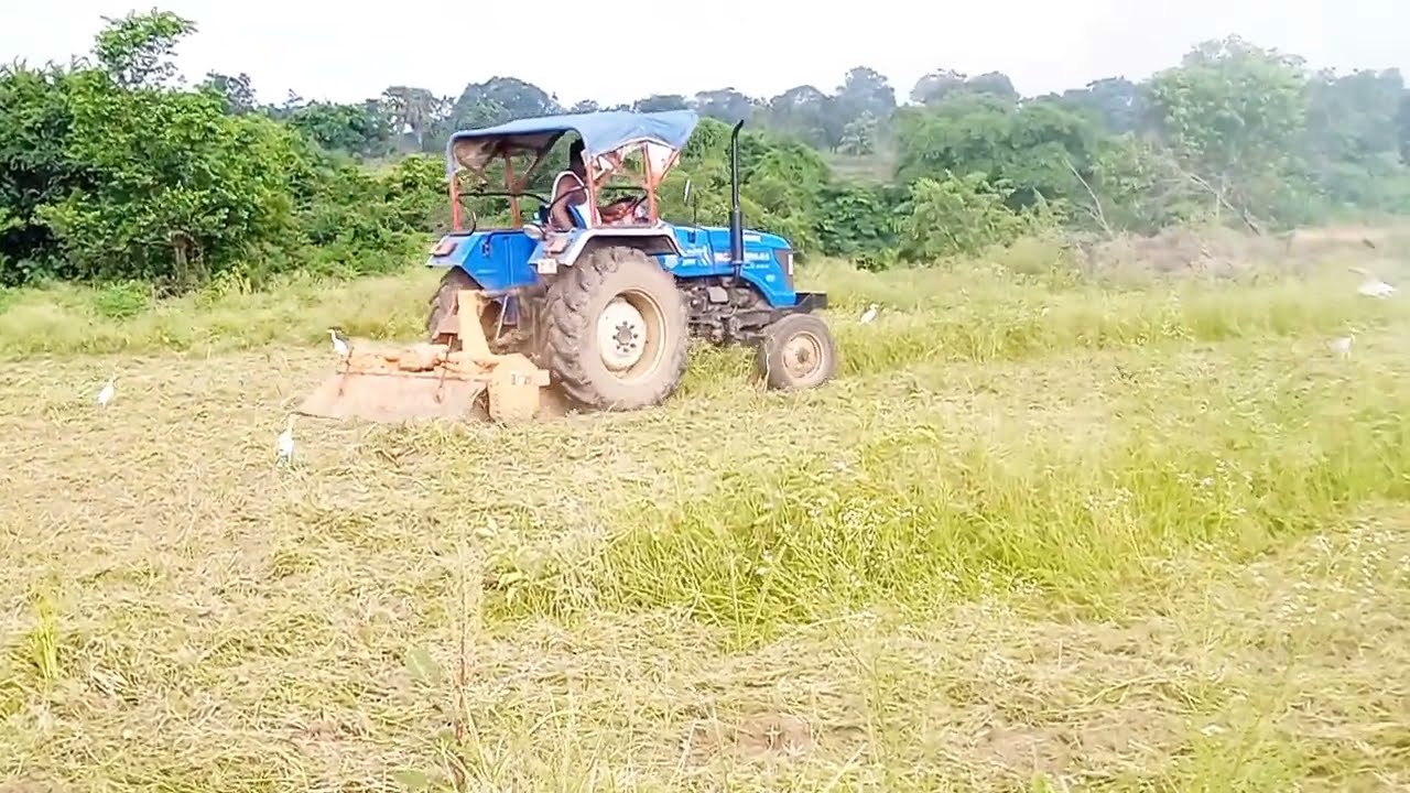 Sonalika di 47 rx 50 hp tractor | sonalika tractor | shaktiman rotavator powerful performance |