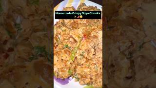Homemade Crispy Soya Chunks 🤤🔥 | Creamy Mayo Soya Recipe | Easy Evening Snack