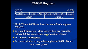 8051 Theory 13 - TMOD Register