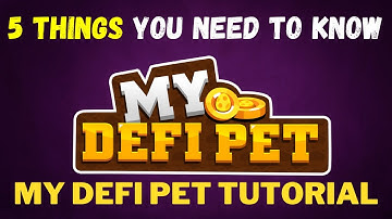 5 Things You Need to Know About this Play to Earn Game | My Defi Pet Review and Tutorial