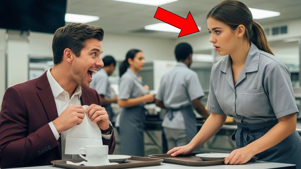 CEO Mocked the “Cafeteria Waitress” — Then She Solved the Budget Leak on a Napkin