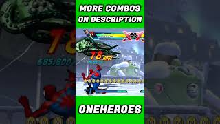 🐙SHUMA-GORATH COMBO INTO SPIDER-MAN FEAT.TRON #3!🕷👧 #shorts #umvc3 #ultimatemarvelvscapcom3 #mvc3