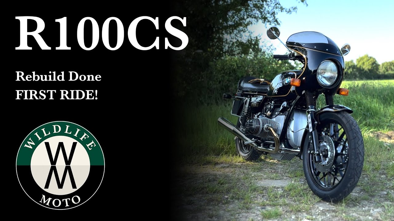 Реконструкция BMW R100: первая поездка!