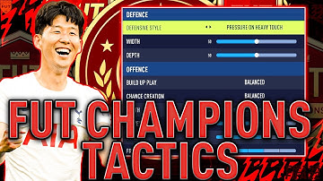 FIFA 22 *BEST* RANK 1 CUSTOM TACTICS + PLAYER INSTRUCTIONS TO WIN MORE GAMES IN FUT CHAMPS!