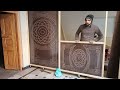 Wooden Partition Wall Design for Drawing Room/Wall partition in Hall/Room Divider Design ideas