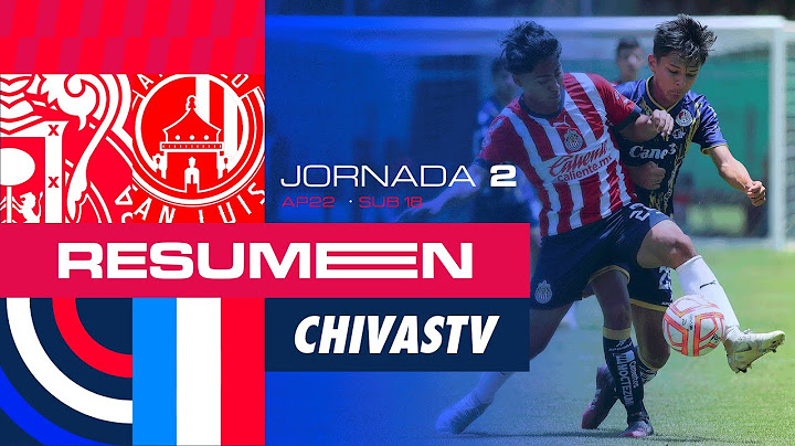 RESUMEN | Chivas vs San Luis | Sub 18 | Jornada 2 | Apertura 2022