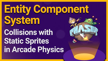 ECS Collisions with Static Sprites in Arcade Physics with Phaser 3
