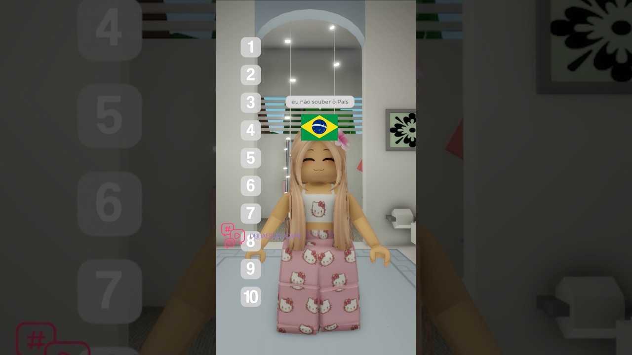 o vídeo acaba quando eu não souber o País 